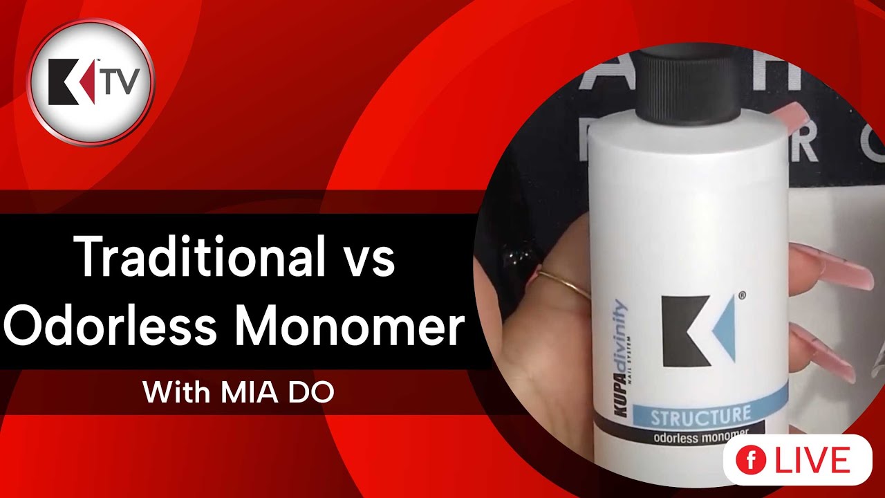 KUPA Live Demo - KUPA Traditional vs Odorless Monomer