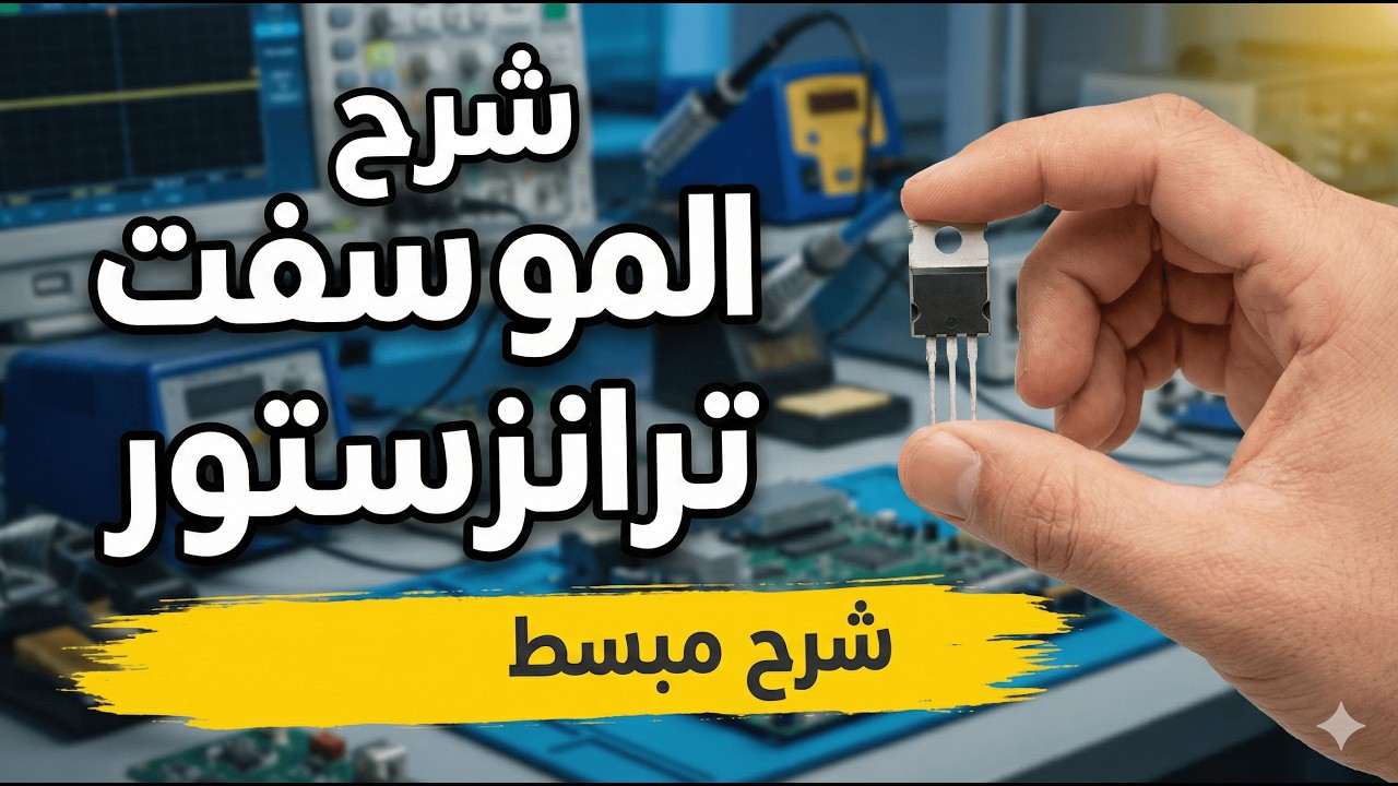 شرح أساسيات الموسفت ترانزستور | JFET | MOSFET | FET