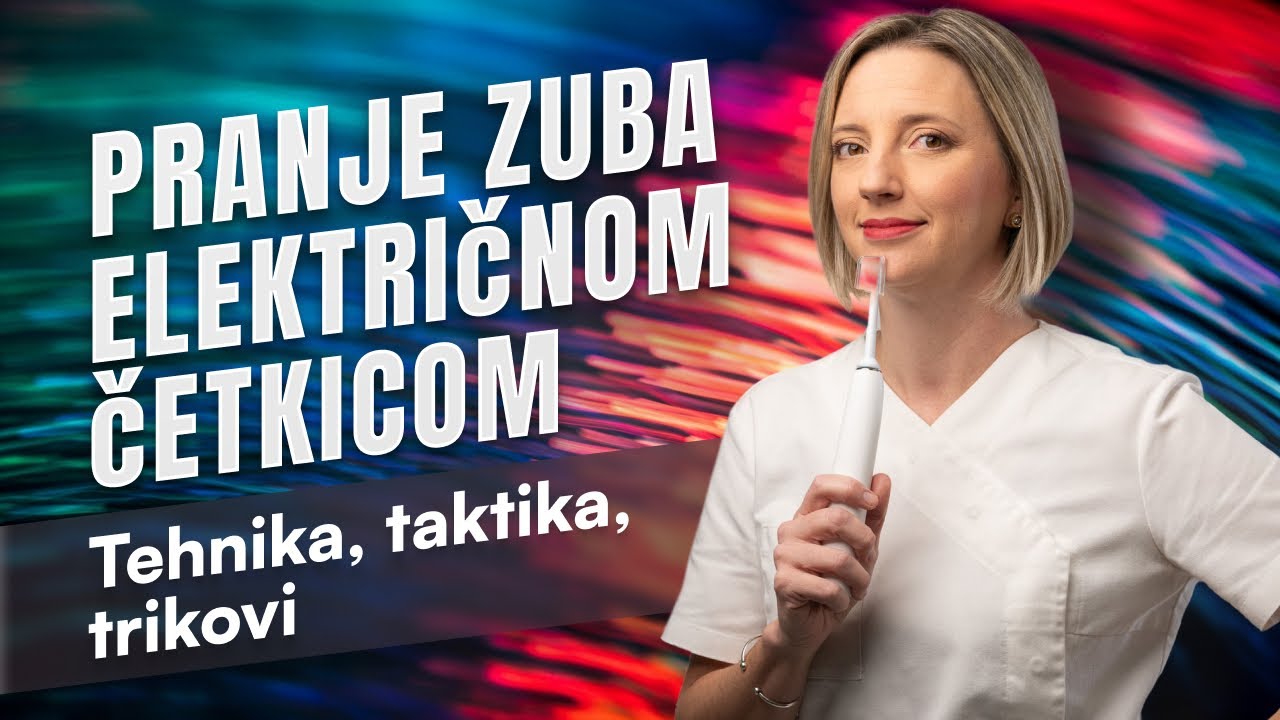 KAKO PRATI ZUBE ELEKTRIČNOM ČETKICOM - ne, nije isto kao i s ručnom. Kad ste već investirali...