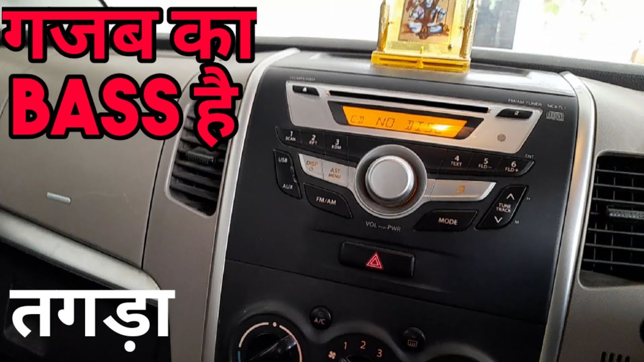 Full Music System In Maruti Suzuki WagonR VXI || Super Sound