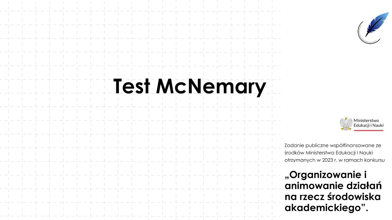 Nawigator: Test McNemary