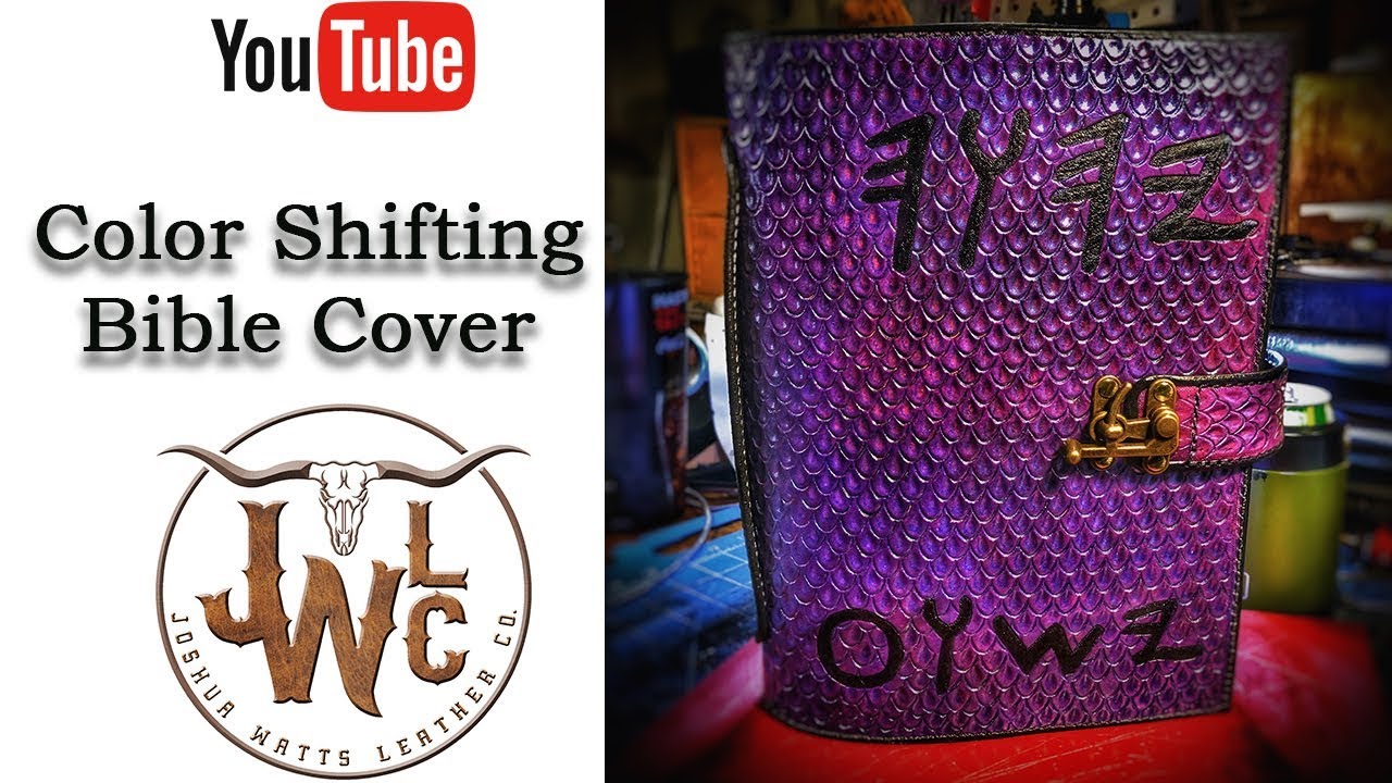 Color Shifting Scale Bible Cover
