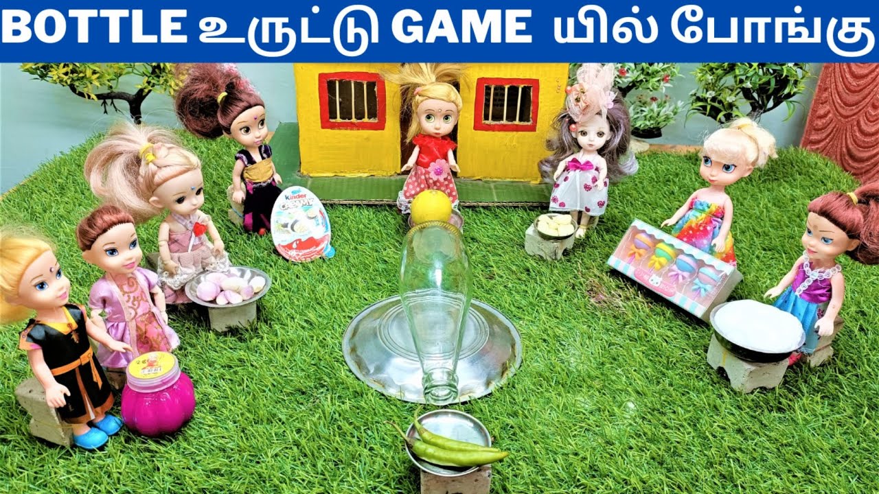 Bottle Rolling Game , who is the winner | #thelittlecookdorabora