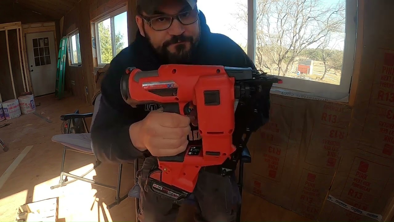 Milwaukee 16 gauge angled finish nailer