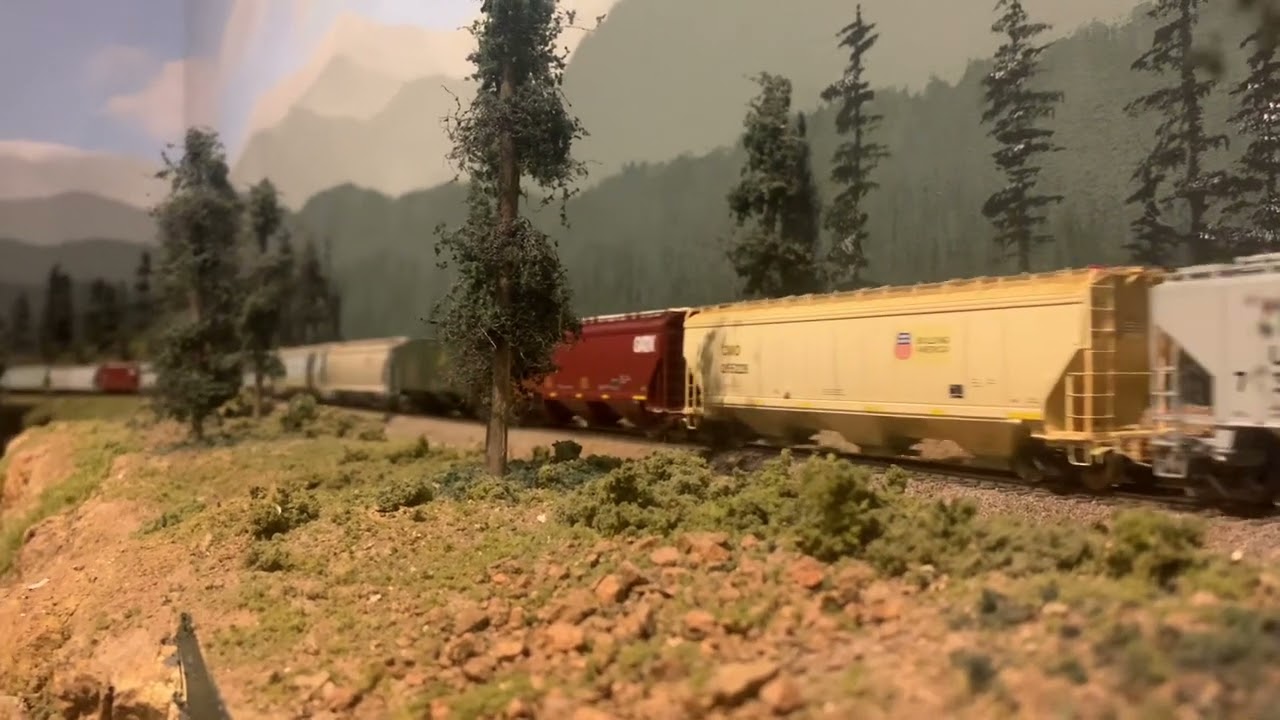 Union Pacific Grain Train HO scale