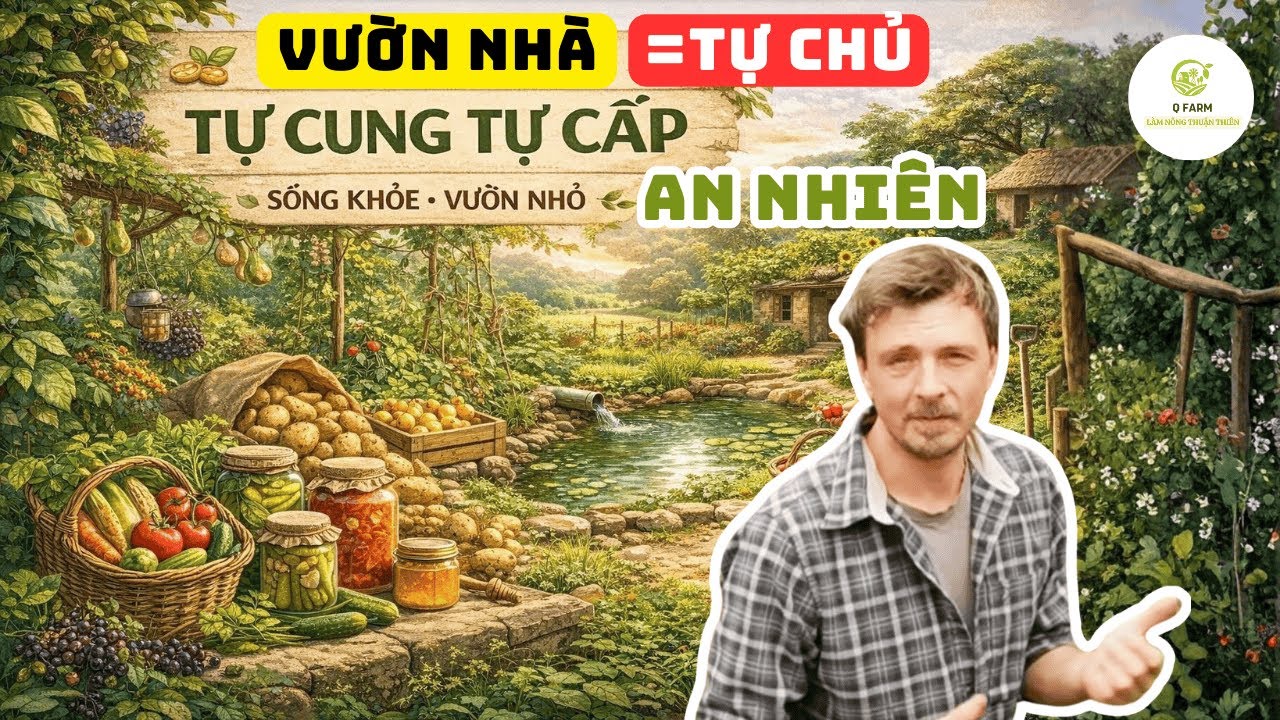Chi Phí Thấp, Sống Tối Giản– Bí Quyết Vượt Bão Kinh Tế Từ Vườn Nhà