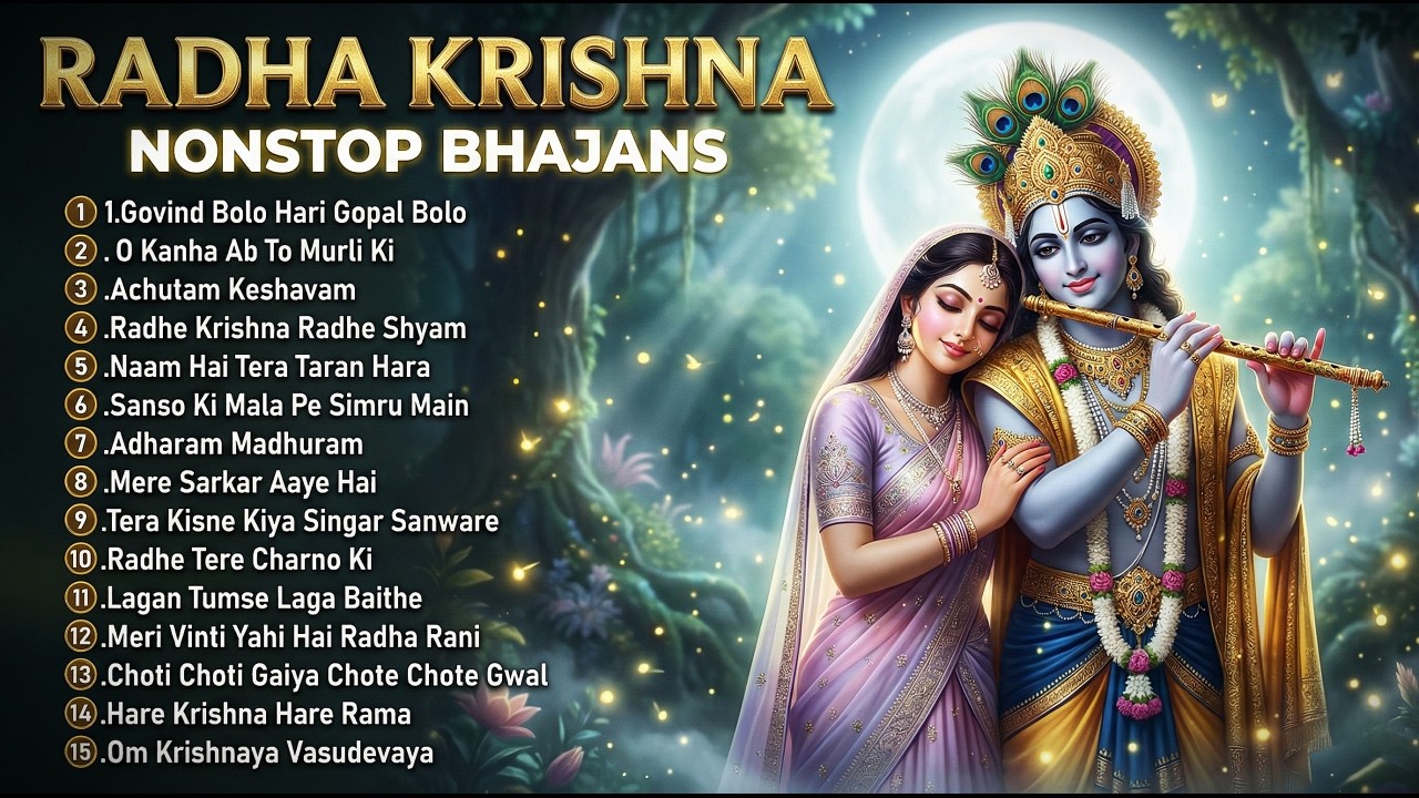 🌸Krishna Bhakti Jukebox 2025 | Radha Krishna Bhajan | Shree Krishna Songs | New Krishna Songs 2025