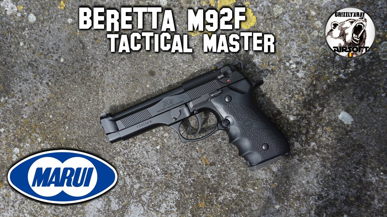 Beretta M92F Tactical Master [GBB | Tokyo Marui] - Airsoft Shooting