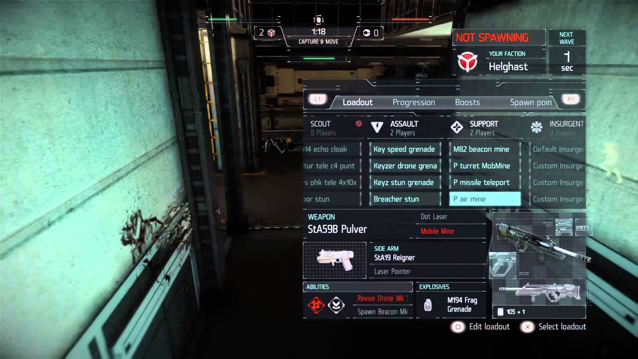 Mixed Scrim (4v4)- Normal ruleset - Factory - Killzone Shadowfall