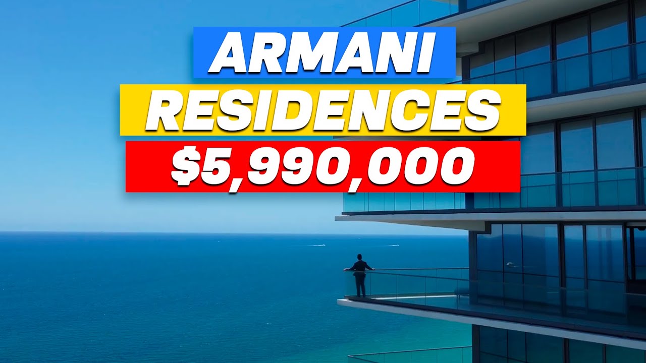 ARMANI RESIDENCES Sunny Isles Beach, Florida | Um imóvel único e espetacular! #luxuryrealestate