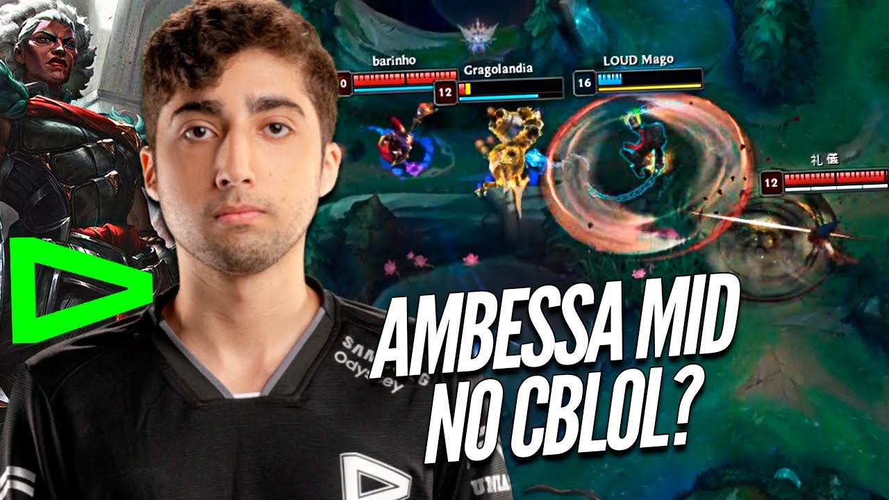 LOUD MAGO TREINANDO A AMBESSA MID PARA O CBLOL 2026