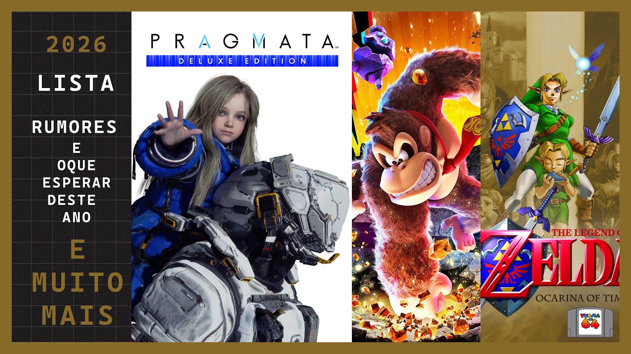 Oque esperar de 2026 no Nintendo Switch 2 com rumores e muito papo bom sobre polêmica!