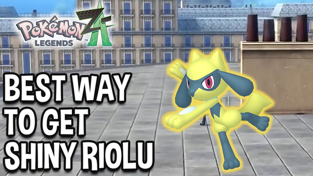 Лучший способ получить Шайни Риолу в Pok&eacute;mon Legends Z-A