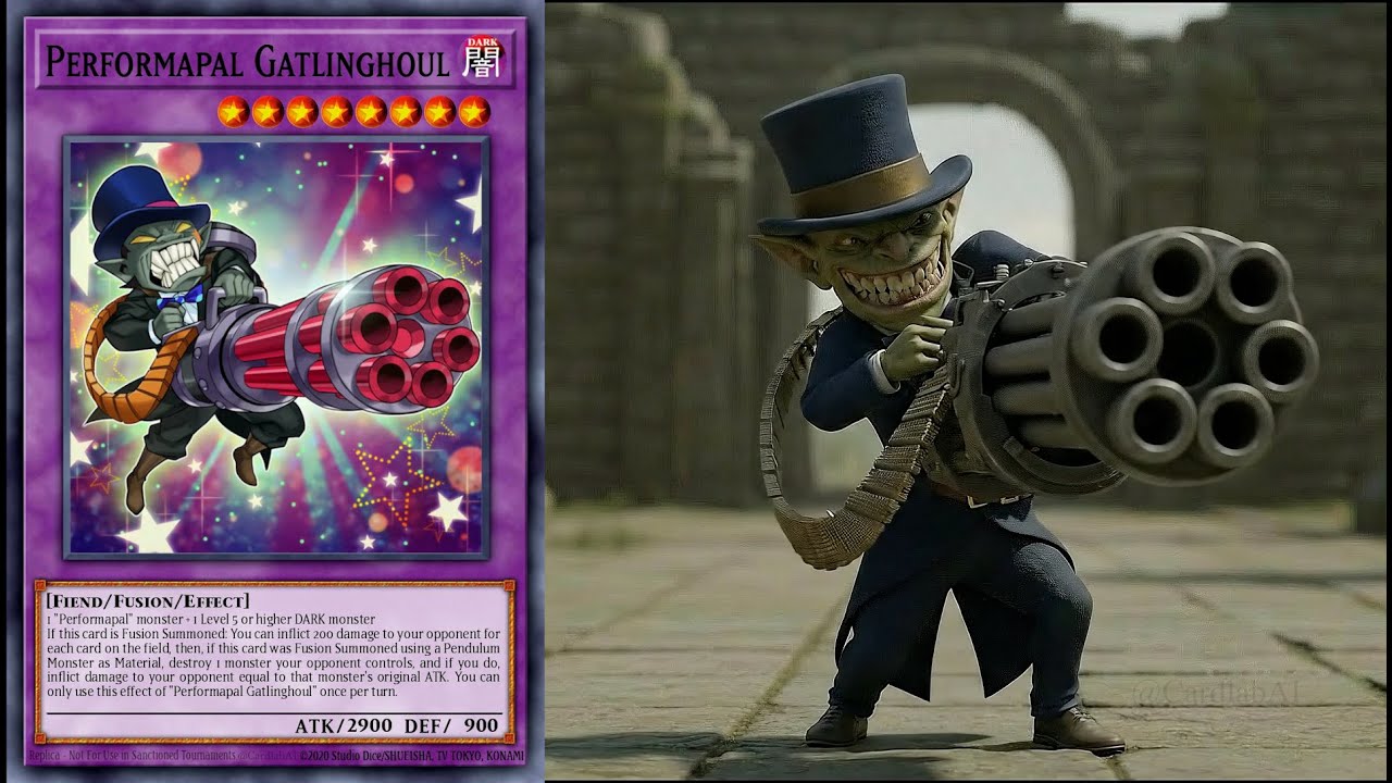 Performapal Gatlinghoul &ndash; Yu-Gi-Oh! Cards Come to Life Part 13
