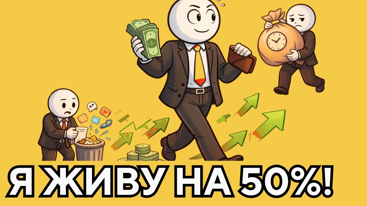 Я живу на 50% своей зарплаты. Вот как это даёт мне свободу