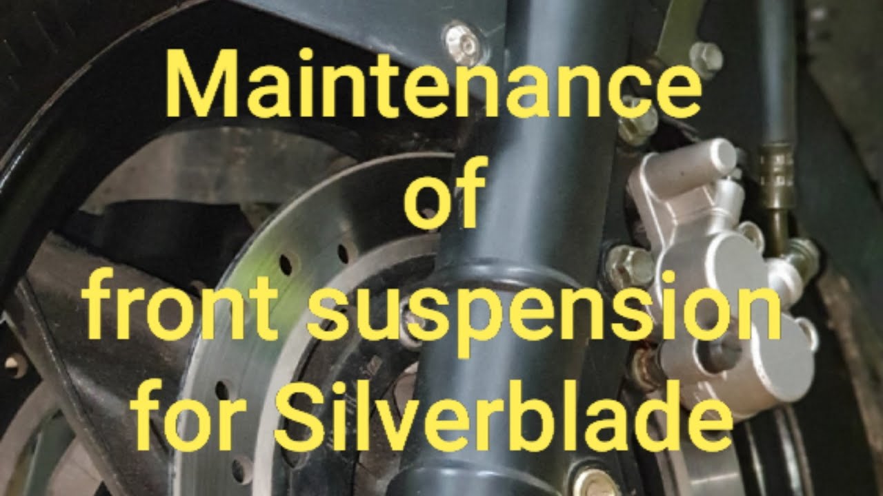 Silverblade 250 EFI. Front suspension maintenance