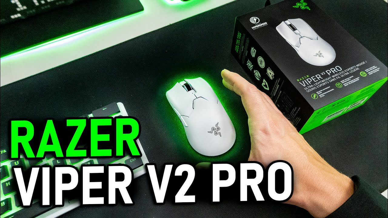 Распаковка Razer Viper V2 Pro