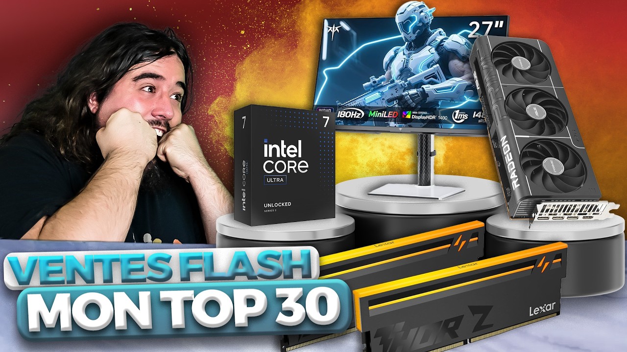 BONS PLANS PC GAMER 2026 #5: TOP 30 des VENTES FLASH AMAZON