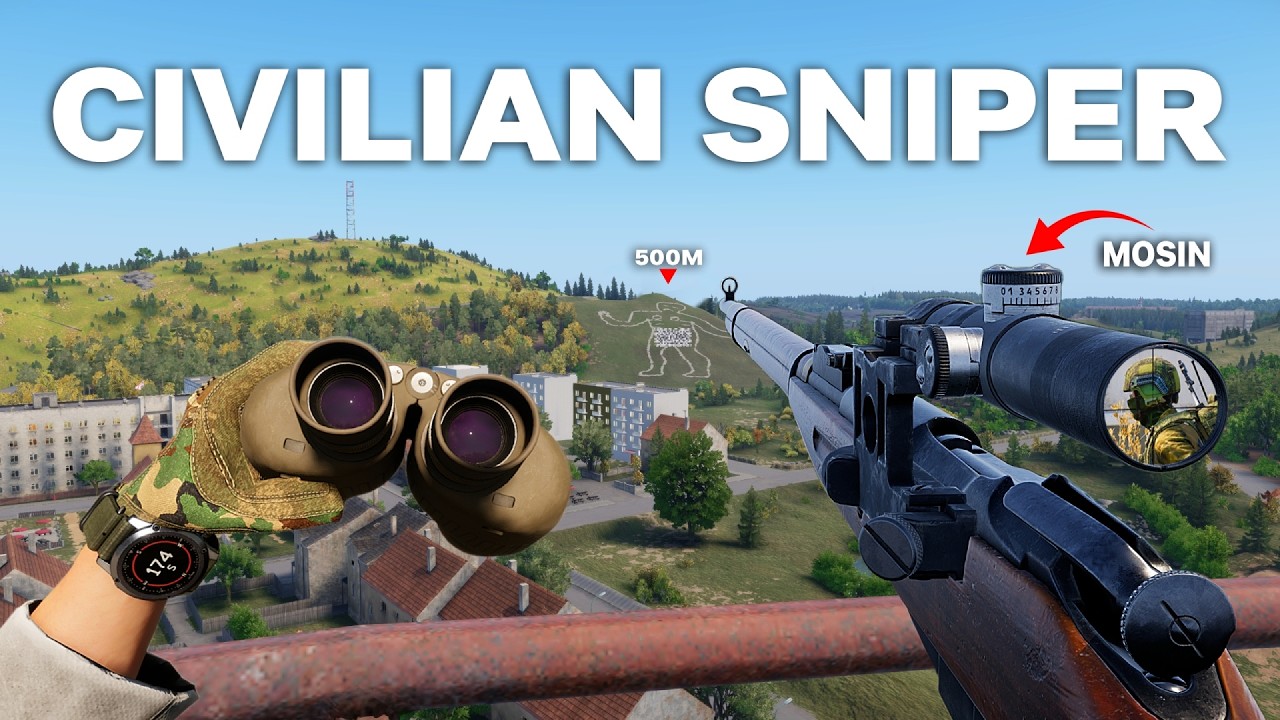 Снайпер-ополченец против сил вторжения! &mdash; ARMA Reforger