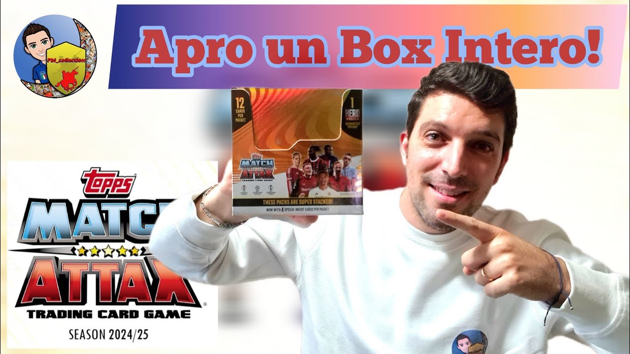 🇪🇺 FULL BOX OPENING || TOPPS MATCH ATTAX 2024-2025 💸😱