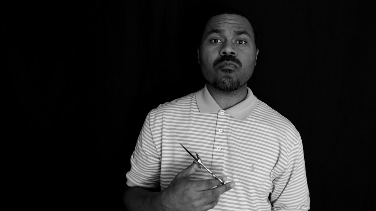 [ASMR] Strictly Scissor Cuts ✂️ with Barber Jones | Hair Gel Sounds | Black & White