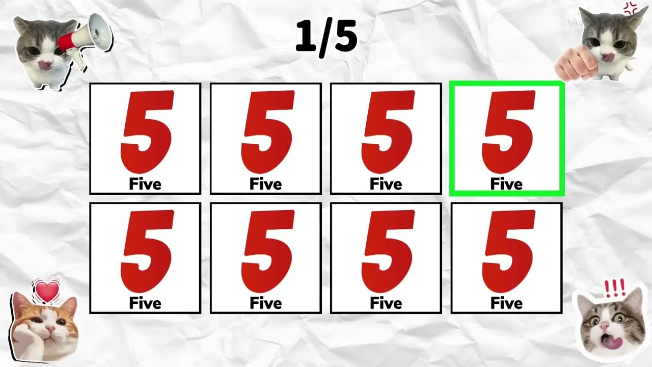 Say The Word On Beat | Level 1-5 | Easy To Insane