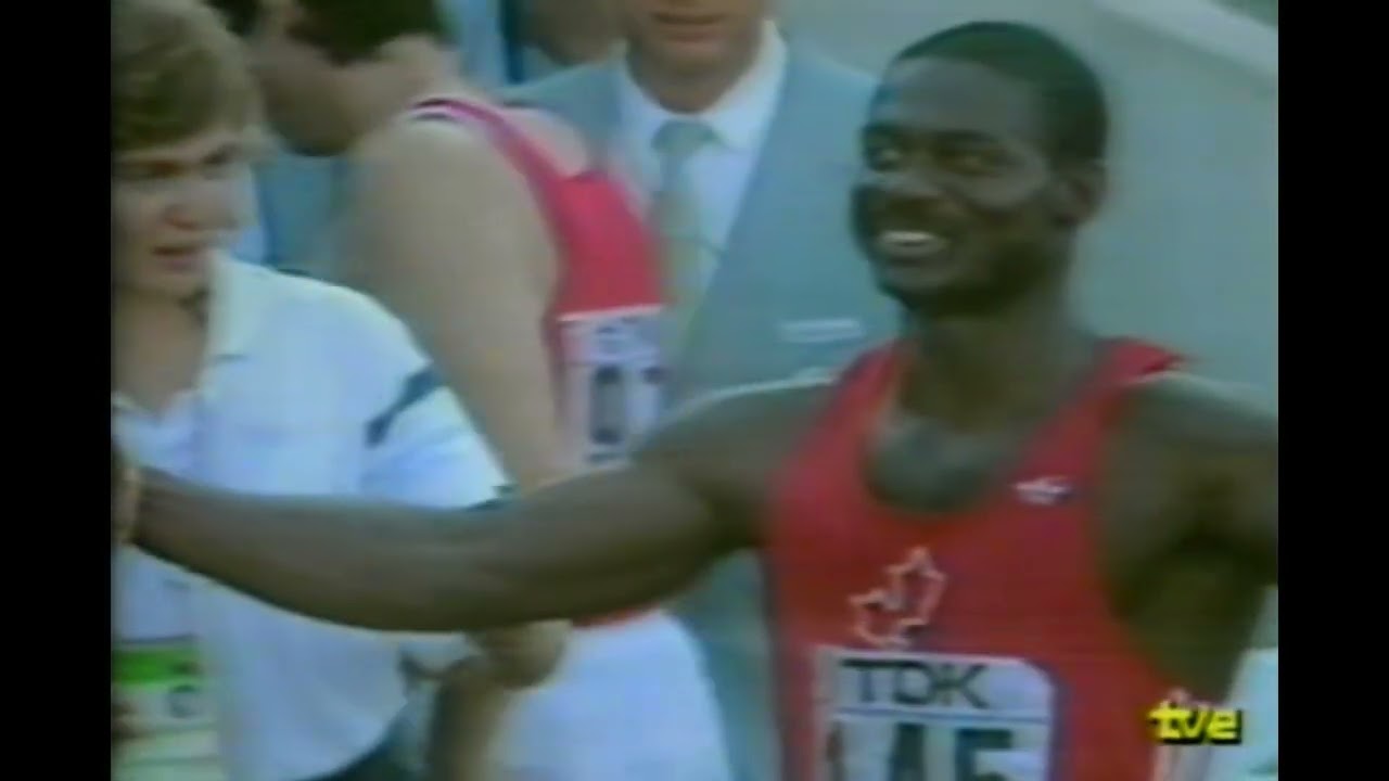 Ben Johnson Récord Del Mundo 1987 TVE