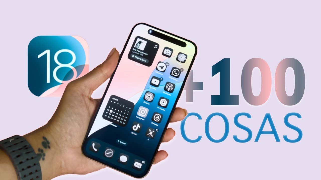 iOS 18 + 100 COSAS nuevas y TRUCOS para tu iPhone 📲