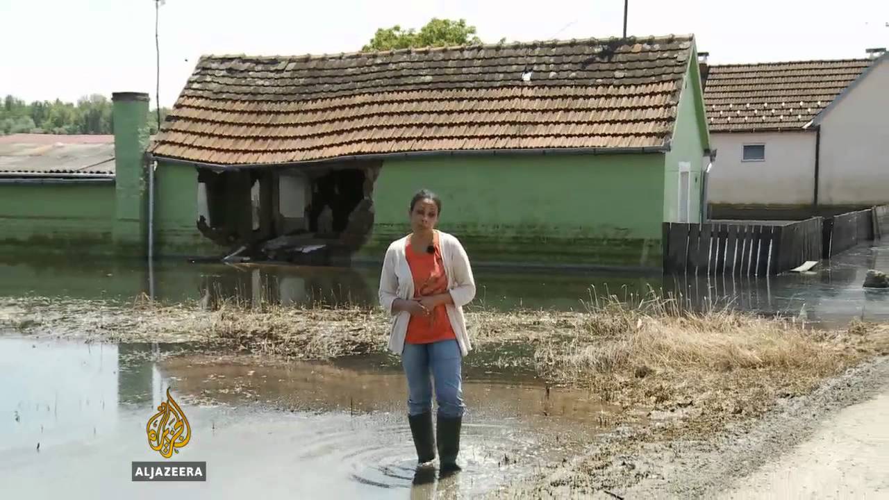 Posljedice poplava u selu Jamena
