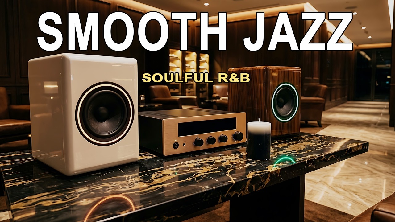 Smooth Jazz x Soulful R&B – Soft Lounge Beats for Deep Focus & Peaceful Study