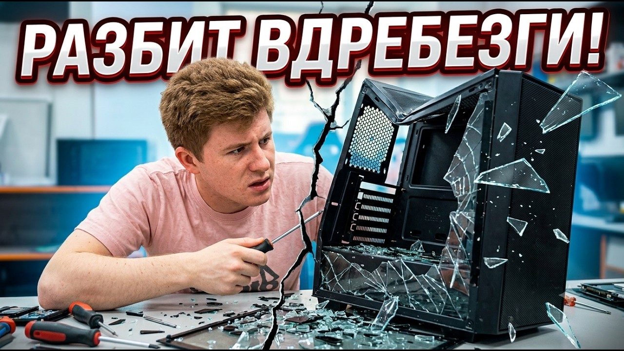 При перевозки РАЗБИЛИ компьютер! Два компьютера на апгрейд!