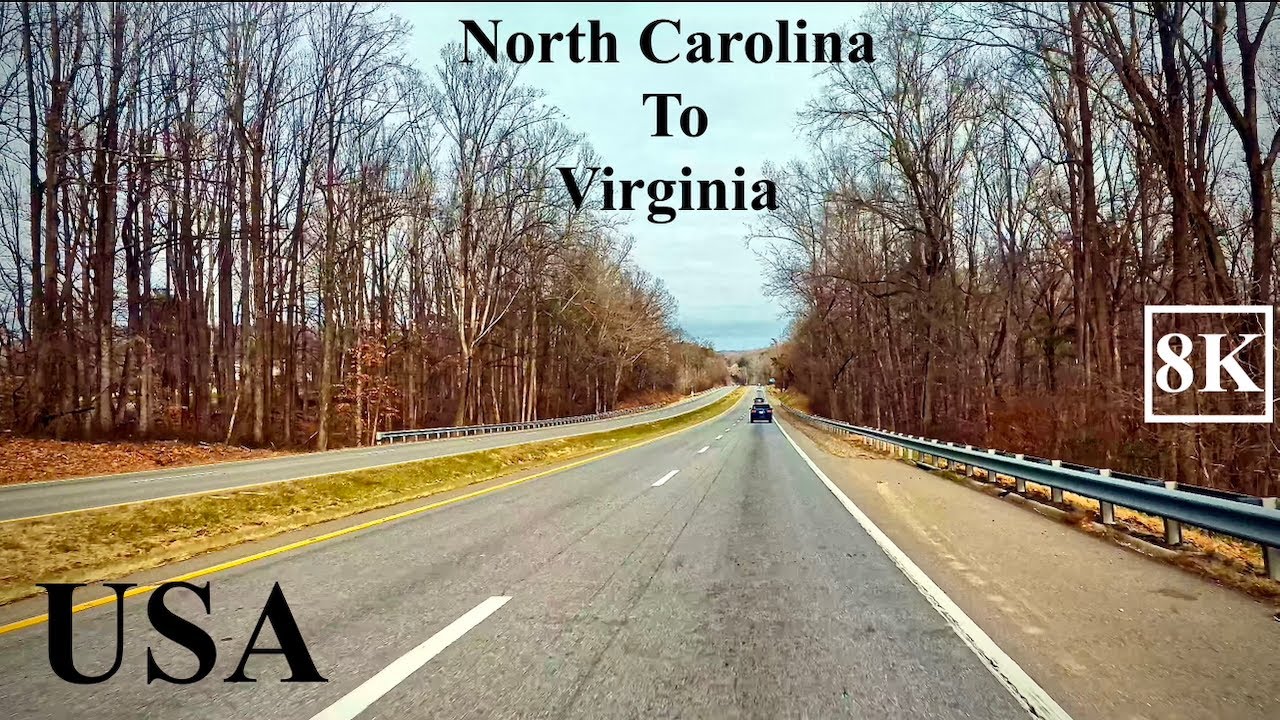 Scenic Drive from Greensboro, NC to Roanoke, VA | USA Road Trip