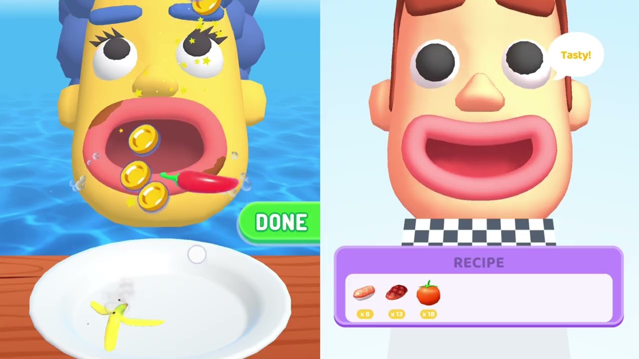 Sandwich Runner Vs Burger Master - Gameplay Walkthrough Android IOS- All Level Max Tiktok