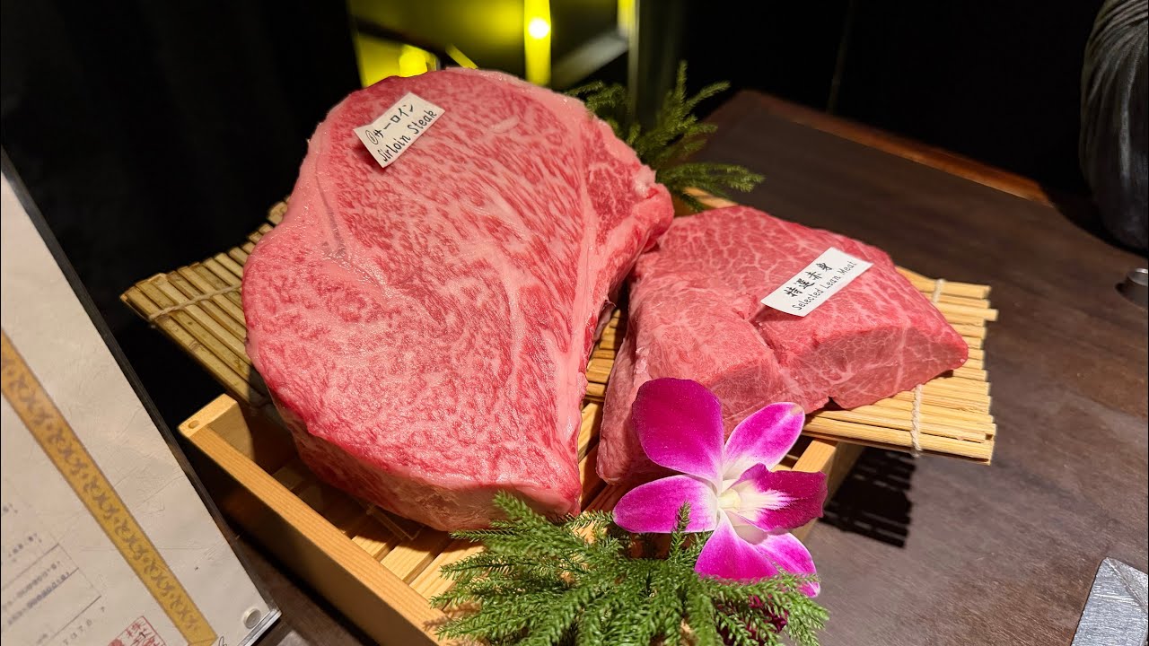 Matsusakagyu Yakiniku M Yokocho Branch Matsusaka Beef 🥩 Premium Course for ¥12,000 - $78 