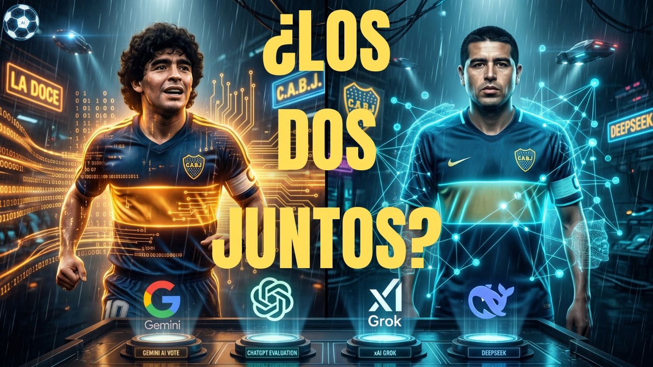 La IA armó el 11 HISTÓRICO de BOCA y tomó una decisión ARRIESGADA 🔵🟡