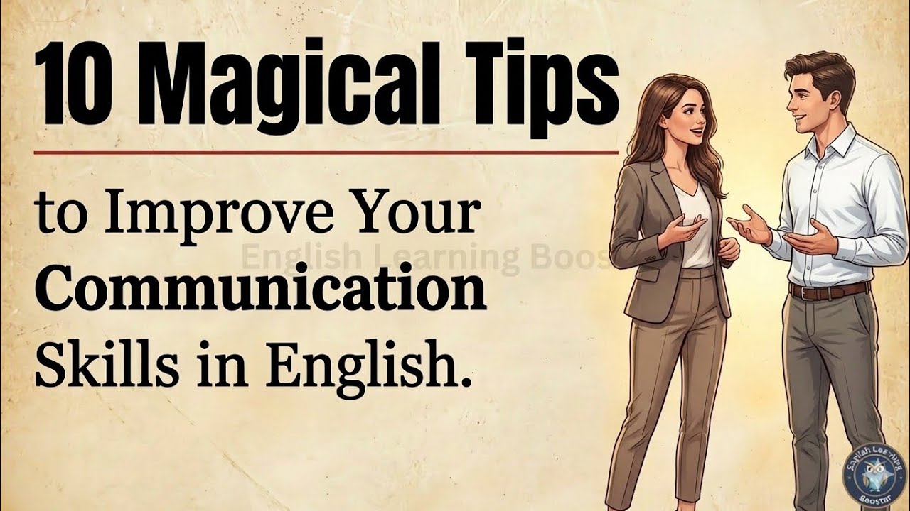 10 Magical Tips to Improve Your Communication Skills | improve English fluency 
