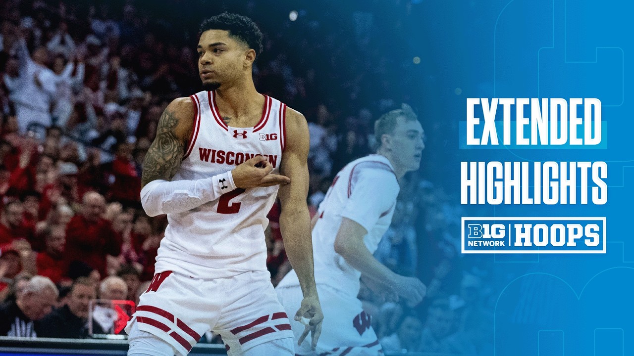 Michigan State vs. Wisconsin | Extended Highlights | Big Ten Men's Basketball | 02/13/26