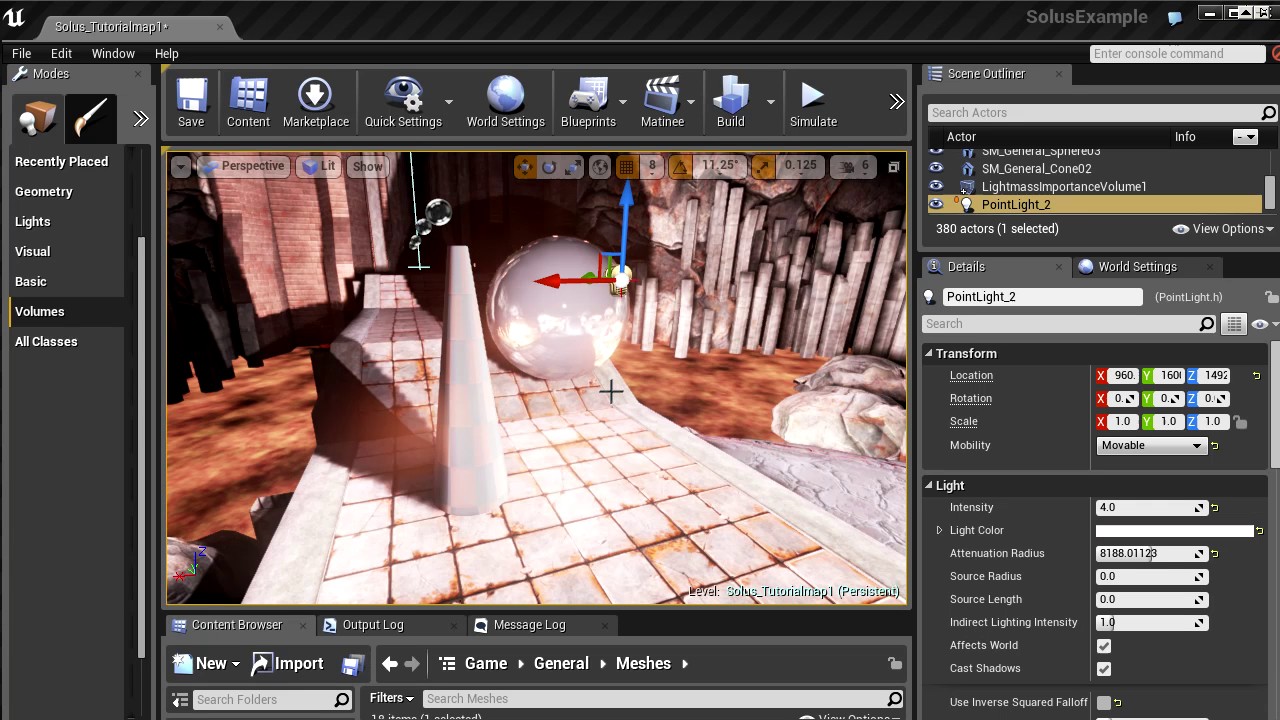 The Solus Project Level Introduction - Chapter 5 - Lighting