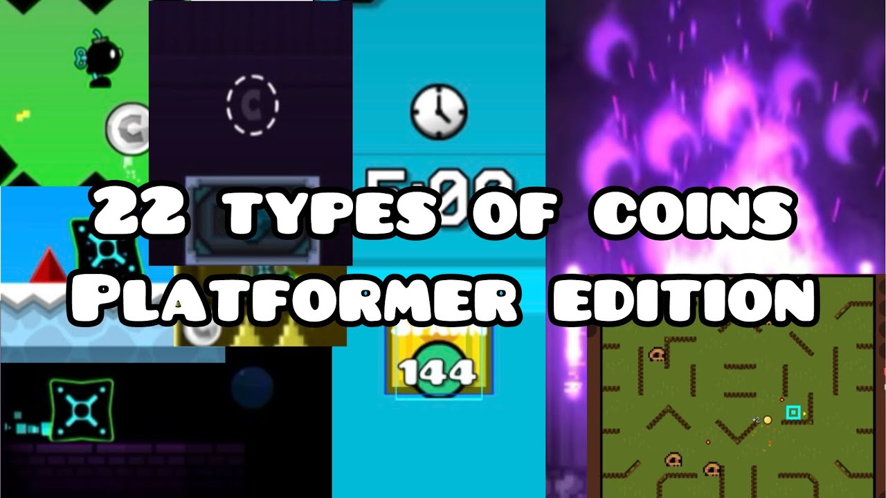22 MORE types of secret coins in geometry dash