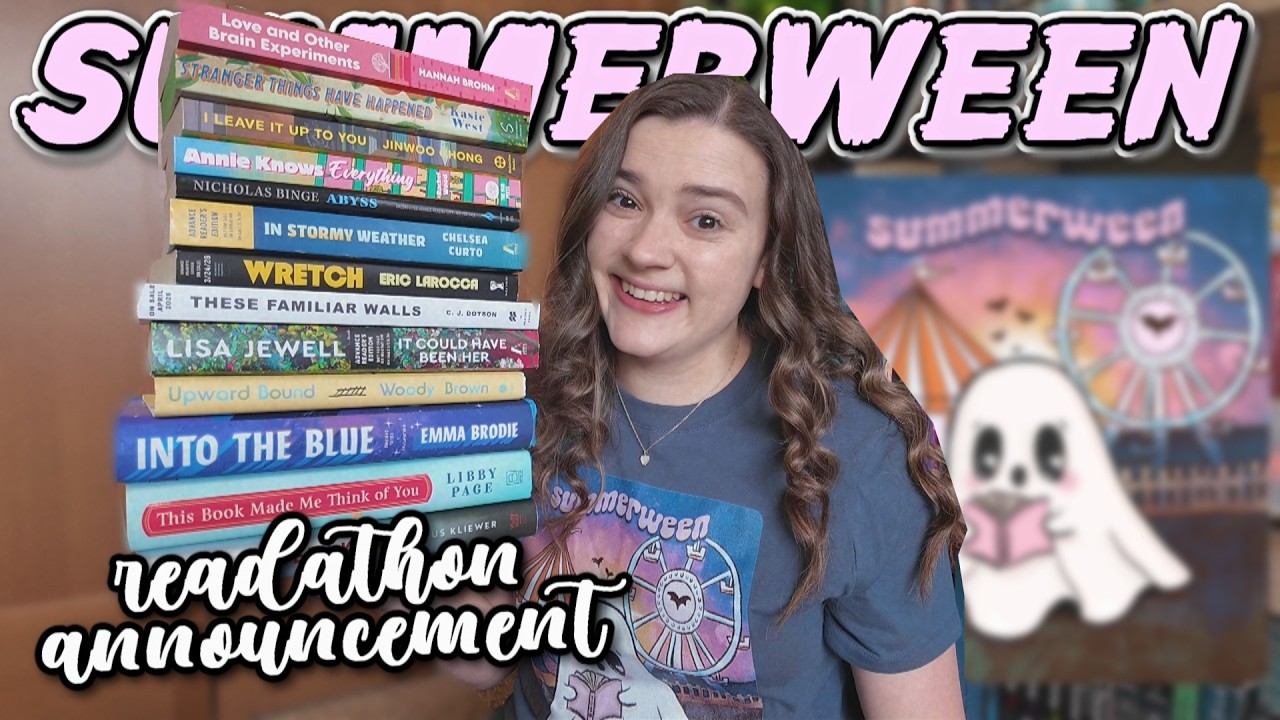SUMMERWEEN readathon announcement! 👻🌞 (May TBR, announcing Book Troop book club picks!)