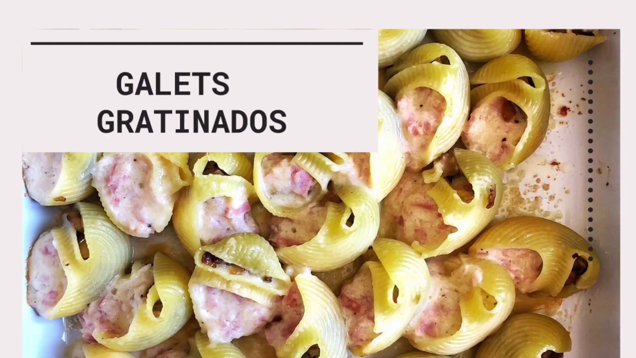 Galets gratinados