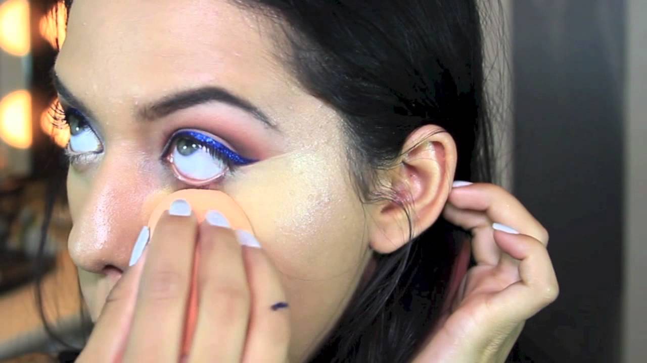 CLASSIC 4TH OF JULY MAKEUP TUTORIAL!