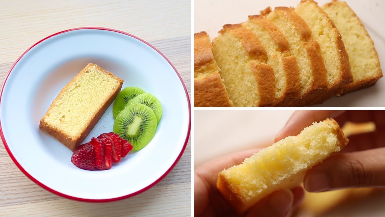 كيكتي اليومية المفضلة جنب الشاي والقهوة (باوند كيك)☕️🍞