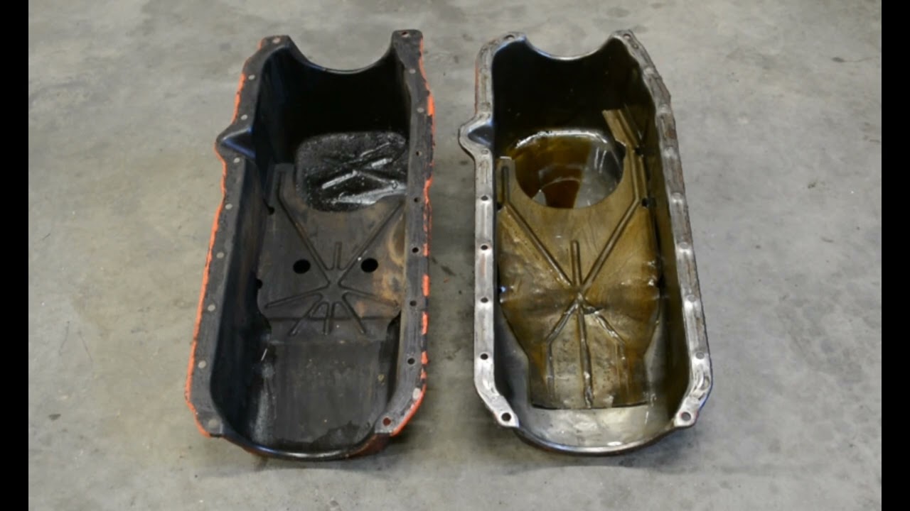 SBC Passenger Side Dipstick Oil Pan Differences