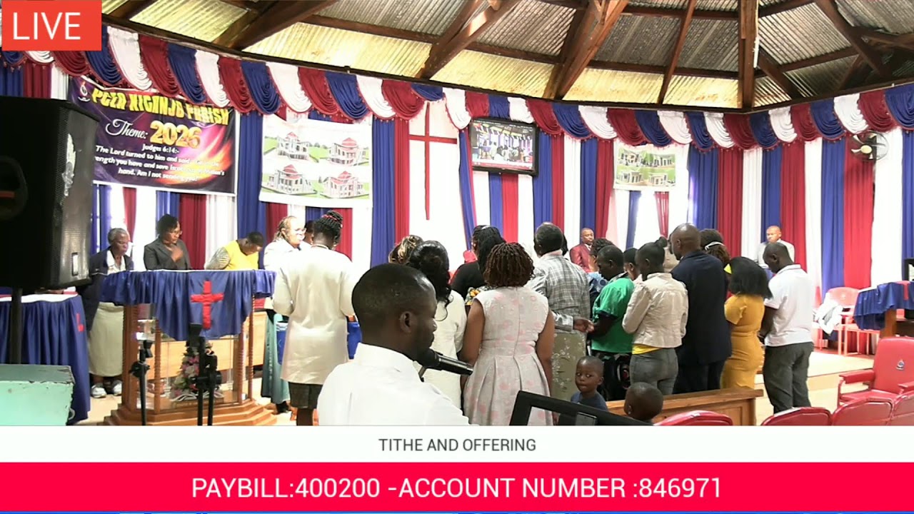 PCEA KIRICHU CHURCH LIVE SERVICE 01/03/2026