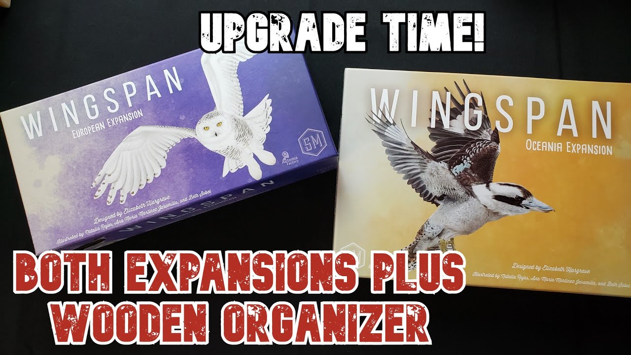 Wingspan Upgrade | Both Expansions | Board Games