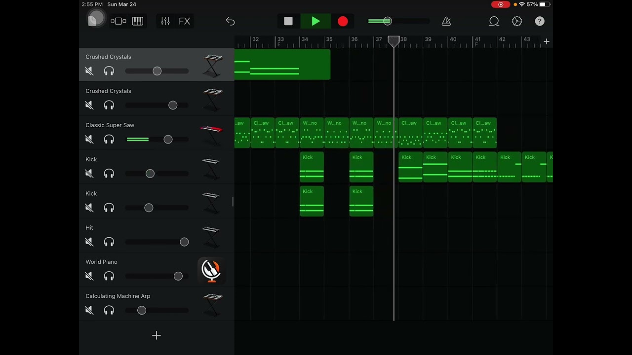 LAPFOXTRAX-The big black[GARAGEBAND REMIX] my iPad and my ears are burning