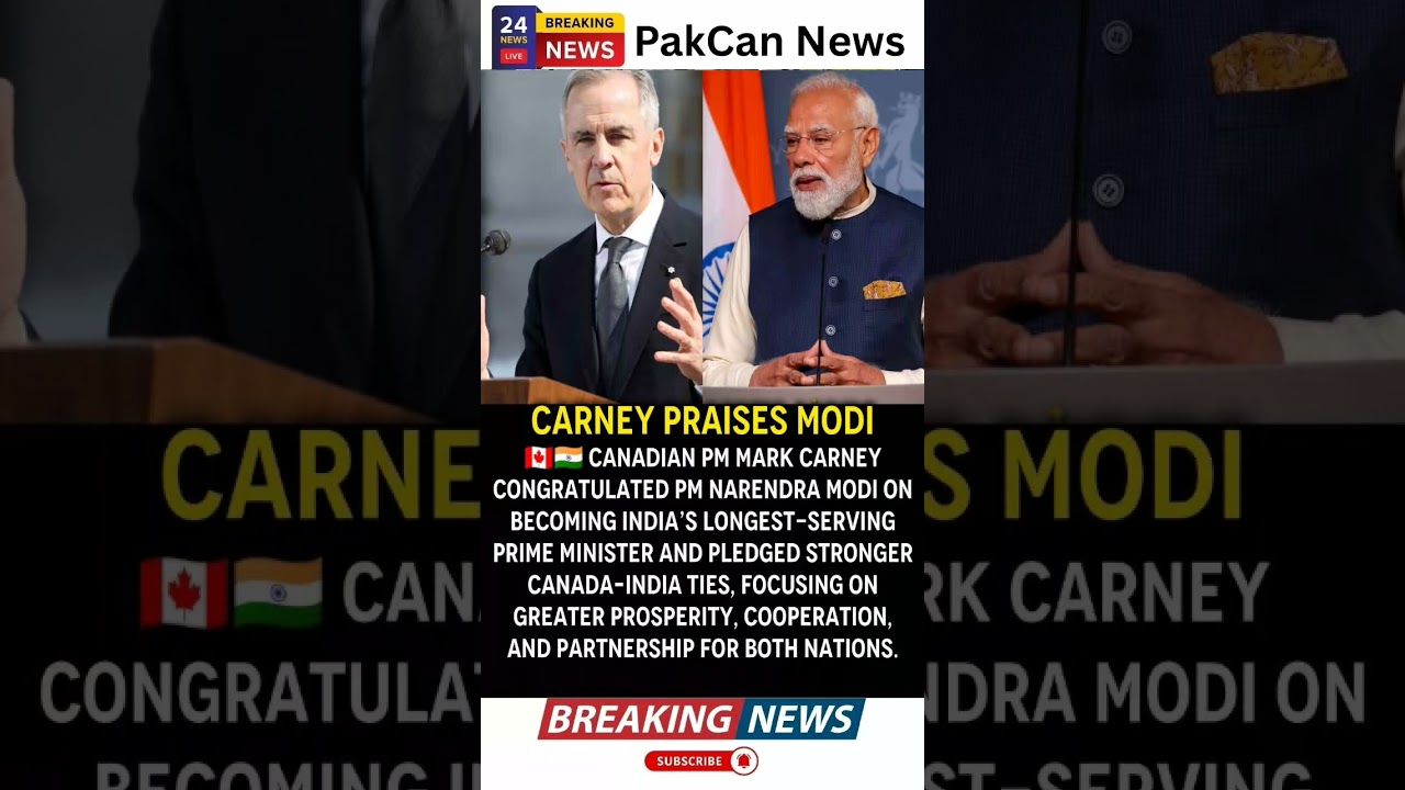 Canada Congratulates Modi as Bilateral Ties Show Signs of Improvement | PakCan News