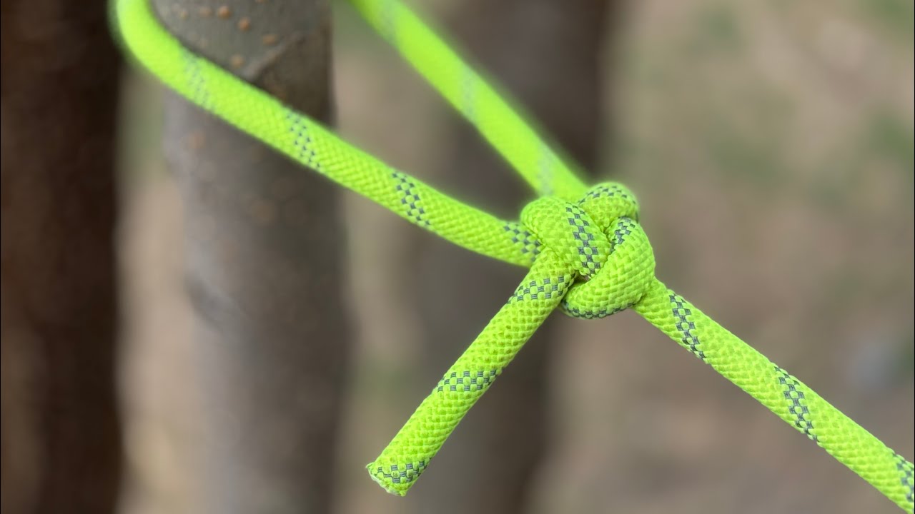 Strong Knot That You Will Save Your Life In Emergency Situations!