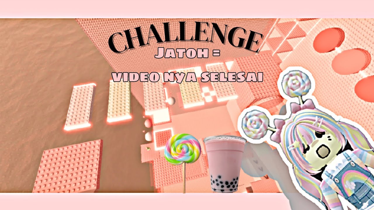 Main boba tower 🩷🧋|| Challenge : Jatoh berarti video nya selesai || Yuk nonton ✨🩷